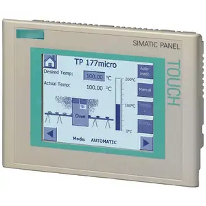 Panel táctil Micro Hmi Tp177, Plc, 6AV6640-0CA11-0AX1