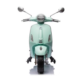 Motocicleta eléctrica de tierra <span class=keywords><strong>Vespa</strong></span> con licencia, marco de remolque de bicicleta de doble Motor de 6V, juguete de plástico para montar para adultos, rango de edad de 2-4 años - Product Image 2