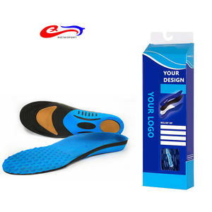 Semelle de sport de soutien de la voûte plantaire Semelle intérieure de massage en matériau EVA <span class=keywords><strong>pour</strong></span> <span class=keywords><strong>pieds</strong></span> <span class=keywords><strong>plats</strong></span> de <span class=keywords><strong>basket</strong></span>-ball corrigeant l'absorption des chocs et de la sueur - Product Image 1