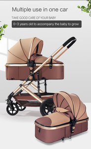 Poussette bon marché pour nouveau-nés très vendue chariot pour bébés au design classique avec lit de transport pouvant dormir et s'asseoir - Product Image 6
