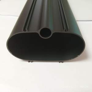 أنبوب ألومنيوم ملون دائري رفيع الجدار مطلي باللون الأسود والأزرق والذهبي والشامبانيا للديكور - Product Image 5