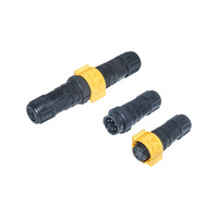 Prise mâle femelle M16 IP67 connecteur industriel étanche 2 3 4 5 6 broches pour équipement d'éclairage LED extérieur pour l'alimentation