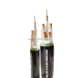 Xlpe insulated copper core 35mm 50mm 70mm 95mm Cu/al/xlpe/pvc/swa armoured cable PVC sheathed power cable price