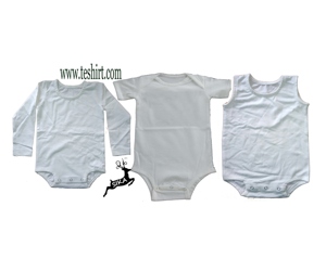 Peleles de algodón orgánico para bebé, venta al por mayor, ropa con estampado personalizado, mono de algodón orgánico para bebé recién nacido - Product Image 1