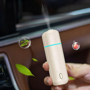 Difusor de Aroma de Aceites Esenciales de Plástico Moderno al por Mayor, Difusor de Coche de Lujo con Clip de Ventilación, Mini Nano Mist - Product Image 1