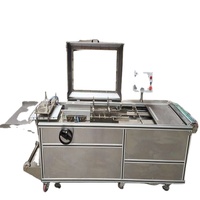 Machine d'emballage semi-automatique 3D de type PF-280 pour boissons et aliments avec film et emballage en carton