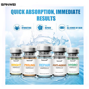 Ampolla de Ácido Hialurónico Jet Peel, Suero con Péptidos, Exfoliación, Antienvejecimiento, Iluminador, Hidratante, Reparación y Renovación de la Piel, OEM Sanendi - Product Image 3