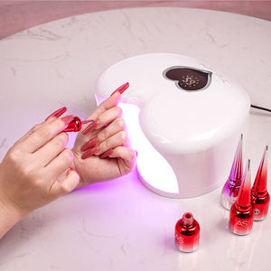 <strong>Portable</strong> Heart <strong>UV</strong> Led 96w Pink Heart Nail <strong>Lamp</strong> With Bright Diamond Pink Color <strong>Machine</strong> - Product Image 4