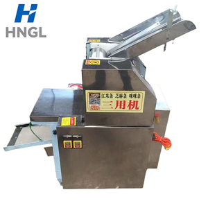 Máquina Cortadora de Tiras de Arroz Chinas de Alto Rendimiento, Máquina para Hacer Namak Indio, Máquina Cortadora de Chinchin - Product Image 5