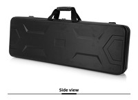Étui pour arc de 90 x 30 cm, boîte pour arc recurve en ABS, tube à flèches en mousse perlée, étanche, antichoc, ultra-léger