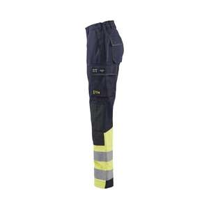BLAKLADER - 718115148933D22 Pantalon multirorm pour femme Bleu marine/jaune-EAN 7330509843161 FLAME RESISTANT WORKWEAR - Product Image 5