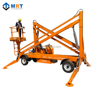 10 मीटर/12 मीटर/14 मीटर हाइड्रोलिक स्व-चालित बूलिफ्ट पोर्टेबल बूम लिफ्ट मूल्य - Product Image 3