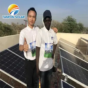 Tanfon 10kw 太阳能混合发电系统的并网没有电池的太阳能光伏系统 10KW 20KW 网格系统价格: