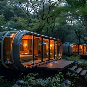 Dayang Modern 20ft Modules de repos préfabriqués en acier pour bureau et jardin, Stations de relaxation, <span class=keywords><strong>Prix</strong></span> usine compétitif Chine - Product Image 4