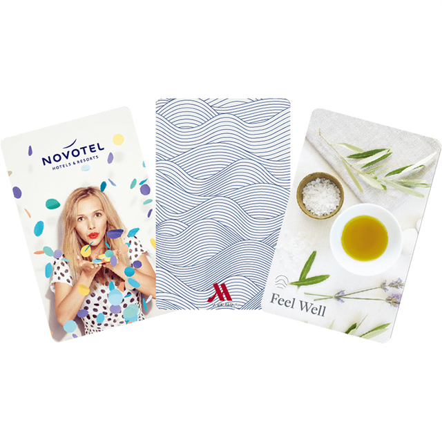 Passive Customized 125khz T5577 Card Chip RFID Hotel Card Keys for Hotel Door Lock System