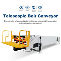 Système de convoyeur à bande télescopique mobile à faible bruit et économique, qualité garantie, construit avec un système hydraulique