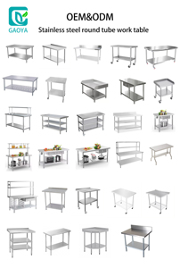 <span class=keywords><strong>Mesa</strong></span> de Trabajo de Acero Inoxidable Aprobada por la NSF (WT2484), Equipo de <span class=keywords><strong>Cocina</strong></span> <span class=keywords><strong>Multiusos</strong></span> con Acabado Cepillado - Product Image 2