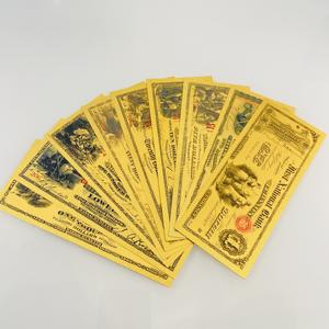 Банкнота 1875 года, 1 доллар США, с 24-каратным золотым покрытием, реквизит для декора, коллекционная памятная вещь с цифровой печатью, подарок - Product Image 4