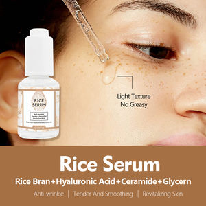 Soro para cuidados com a pele de arroz, etiqueta privada, <span class=keywords><strong>anti</strong></span> envelhecimento, clareamento, brilho, essência, soro em massa - Product Image 2