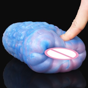 GEEBA Jellyfish Style Male <b>Masturbator</b> Cup Sex Toys Colorful Pocket Pussy Small and Comfortable for Men Adult Egg Masturbation - Product Image 3