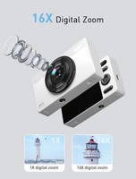 Venta Directa de Fábrica, Mini Cámara Digital Portátil de Lente Única, Cámara Compacta para Estudiantes, Viajes y Vlogging, con Sensor CMOS
