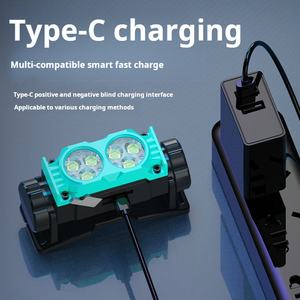 XINSITE 1000 lümen LED USB şarj edilebilir kafa lambası su geçirmez alüminyum el feneri açık spor ve yürüyüş için kolay USB şarj - Product Image 5