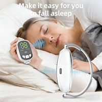 Masseur de mains intelligent pour usage domestique, technologie de micro-courant pour soulager le stress, l'insomnie et l'anxiété - Appareil portable