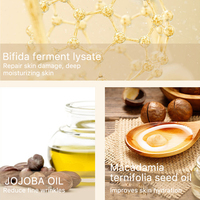 Capsule de sérum éclaircissant pour la peau au collagène, vitamine C, nicotinamide et huile essentielle d'or, personnalisée en usine, pour le visage des femmes