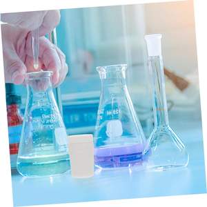 Bouchon conique en PTFE pour tubes de laboratoire, moulé par soufflage, en plastique de qualité automobile, finition brillante, forme plate, design creux pour tubes à essai - Product Image 2