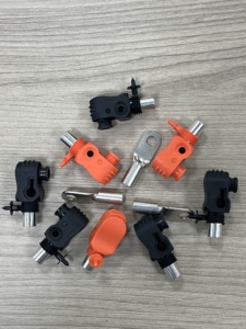 Pièces en plastique moulées par injection personnalisées OEM, coque de manette de jeu, boîtier en plastique pour ventilateur automobile, moulage de radiateur en plastique avec lumière LED - Product Image 4