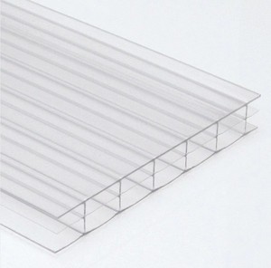 Plaque alvéolaire en polycarbonate moderne, résistante aux intempéries et durable, pour serres extérieures - Product Image 2