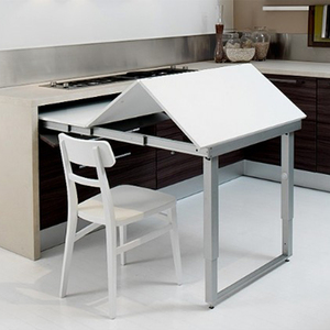 Rieles multifuncionales para mesa de comedor Mecanismo de escritorio plegable Hardware Mesa de comedor plegable extensible integrada - Product Image 1