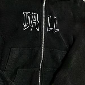 Sweat-shirts et sweats à capuche brodés surdimensionnés unisexe en coton doux, style vintage, avec perles et rivets, effet inversé, pour hommes - Product Image 3