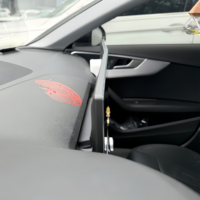 Lecteur multimédia automobile Android 14 double écran 25,6 pouces avec CarPlay intégré, Android Auto, YouTube pour Audi A6L A7L 2012-2018