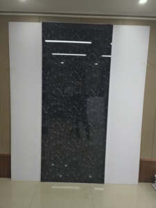 Panel de Pared Decorativo de <span class=keywords><strong>PVC</strong></span> con Diseño de Mármol Negro Impermeable, Gran Venta - Product Image 6
