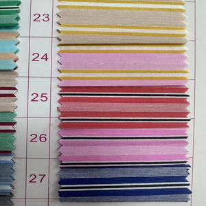 20D * 30S Solução Fio Tingido Pin Stripe Jacquard Poliamida <span class=keywords><strong>Nylon</strong></span> Viscose Tencel Lyocell Tecido Para Blusa Vestido - Product Image 6
