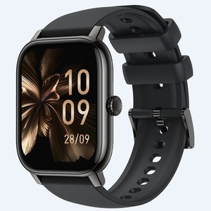 Montre connectée Baiyimei P75, écran tactile 1,85 pouce, bracelet en silicone, étanche, surveillance de la fréquence cardiaque et de l'oxygène sanguin en temps réel. - Product Image 2