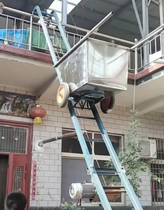 Şantiye için paslanmaz çelik mobil dikey kova asansörü Tilt konveyör - Product Image 4