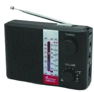 Small multi-band Portable Radio with USB/TF and AC only for charge