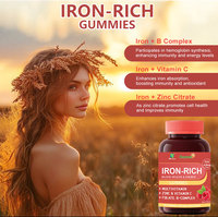 Permen Kunyah Winstown Iron Rich dengan Vitamin C, Zinc, B Complex, dan Asam Folat untuk Meningkatkan Sistem Imun dan Meningkatkan Kesehatan Darah
