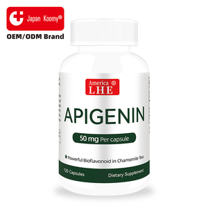 Extractos de plantas de apigenina herbal de 50 mg por cápsula que apoyan niveles saludables de cortisol para hombres y mujeres, 120 cápsulas de apigenina. - Product Image 4