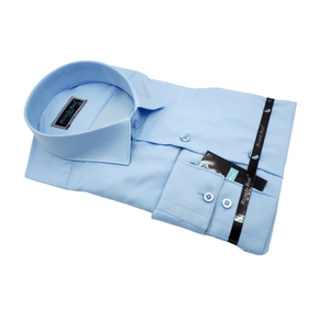 Chemises Business en Gros Chemise Homme Manches Longues Décontractée Coupe Slim - Product Image 3