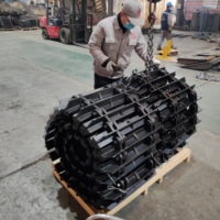 Vente directe usine de chaînes de protection de pneus sur chenilles pour camions/excavatrices – Garantie, résistantes à l'usure, antidérapantes pour chargeuses sur pneus
