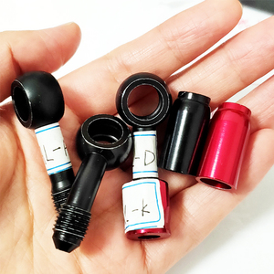 AN3 Aluminium Connect Moto Frein Ligne Tuyau Liquide Dégagement Rapide Connexion Raccord Plusieurs Modèles - Product Image 5