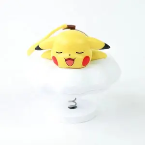 Pokemon toys action figures anime wholesale Perfume Cloud Crouching Swing Spring Model Hand Operated Car Mounted Parts Box