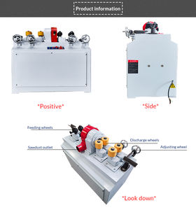 Machine à bois Mb9010t pour la fabrication de tiges de balai en bois, machine à arrondir le bois, fabrication de manches de balai en bois - Product Image 4
