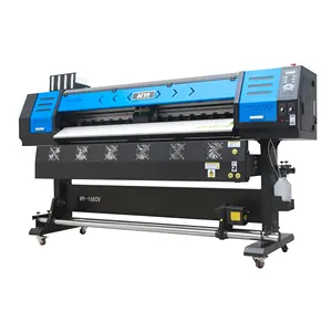 I3200 DX5 XP600 Printer Inkjet 1.6M 1.8M 3.2M Cina Plotter Format Besar Poster Kanvas Vinyl Wrap Eco Solvent Printer