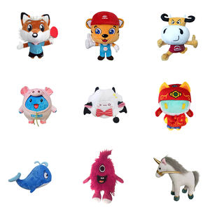 Лидер продаж, мягкая плюшевая игрушка с логотипом на заказ, милые животные, плюшевая игрушка для детей - Product Image 6