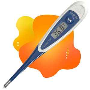 HUAAN工場卸売価格防水フレキシブルリジッド大人の赤ちゃん口腔直腸脇の下発熱医療臨床デジタル温度計 - Product Image 3