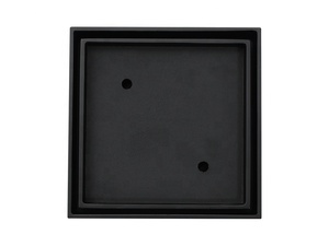 Watermark 115x115mm rắn brass Quảng trường thoát nước sàn phòng tắm chống mùi phòng tắm & vòi hoa sen xả Bìa gạch chèn sàn cống - Product Image 3